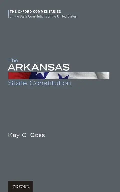 Cover of The Arkansas State Constitution