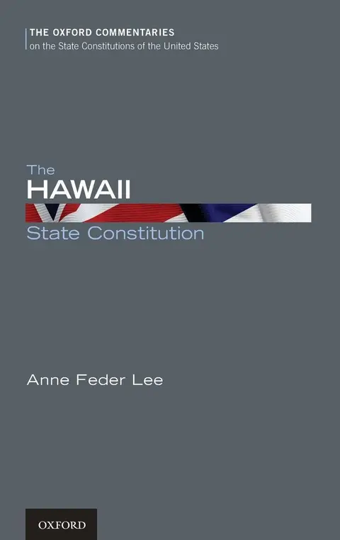 Cover of The Hawaii State Constitution