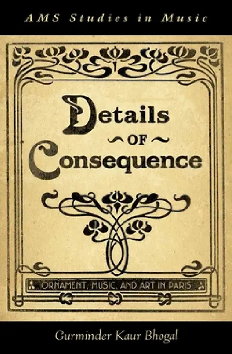 Cover of Details of Consequence
