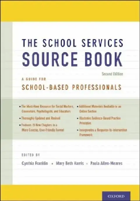 Cover of The School Services Sourcebook, Second Edition