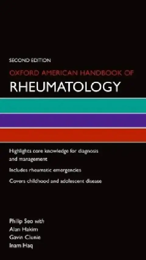 Cover of Oxford American Handbook of Rheumatology