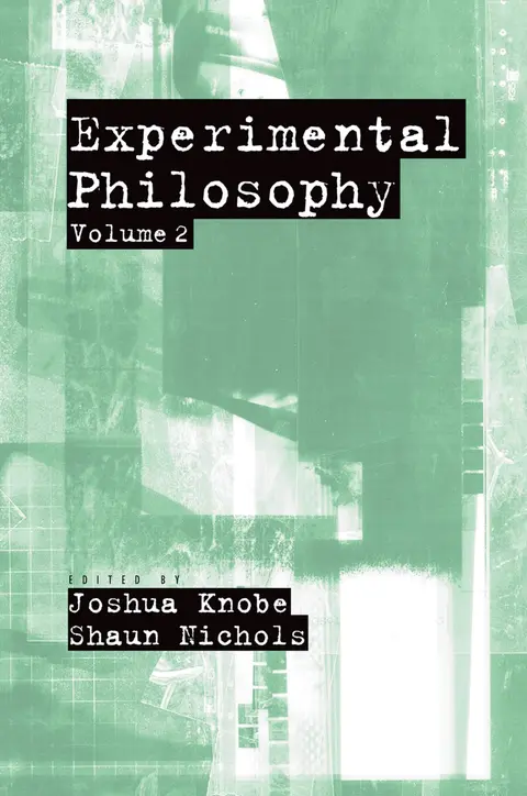 Cover of Experimental Philosophy
