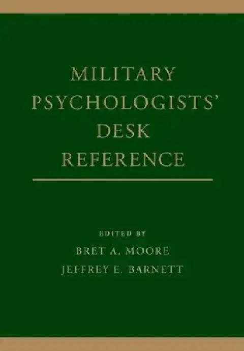 Cover of Military Psychologists' Desk Reference