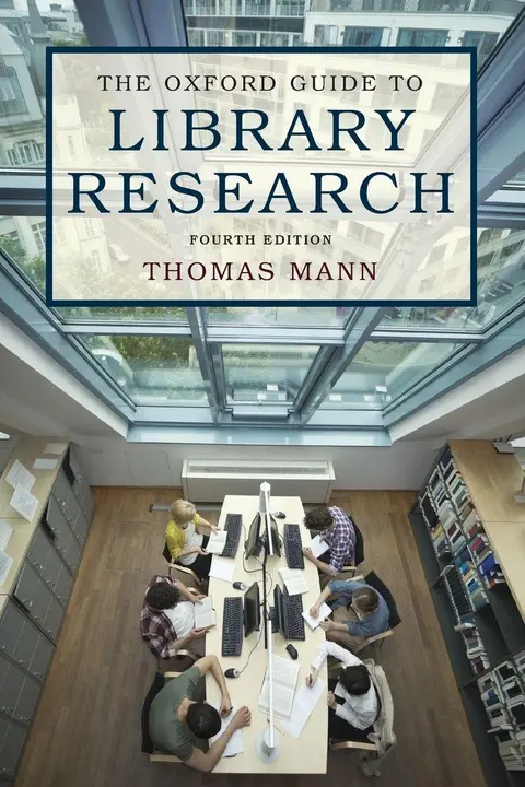Cover of The Oxford Guide to Library Research