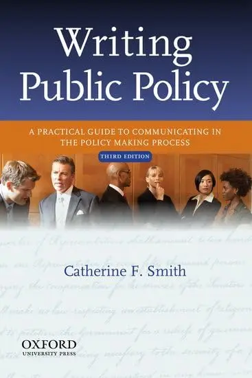Cover of Writing Public Policy
