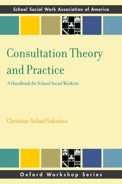 Cover of Consultation Theory and Practice