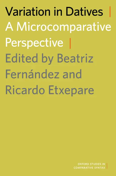 Cover of Variation in Datives