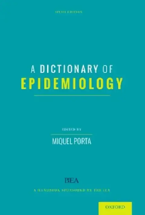 Cover of Dictionary of Epidemiology