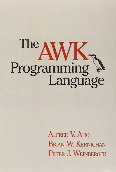 Cover of The Awk Programming Language