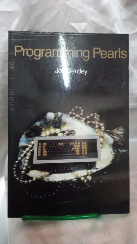 Cover of Programming Pearls