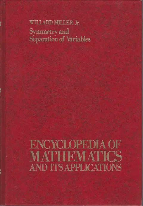 Cover of Symmetry and Separation of Variables