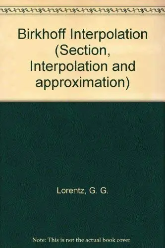 Cover of Birkhoff Interpolation