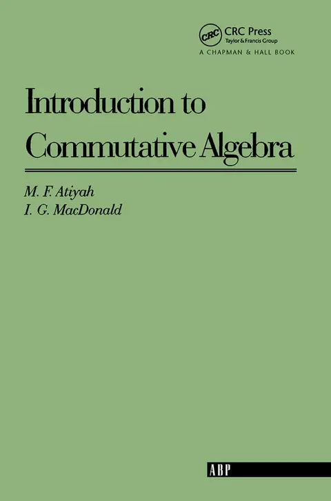 Cover of Introduction to Commutative Algebra