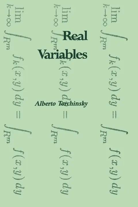 Cover of Real Variables