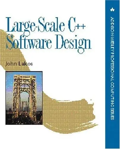 Cover of Large-Scale C++ Software Design