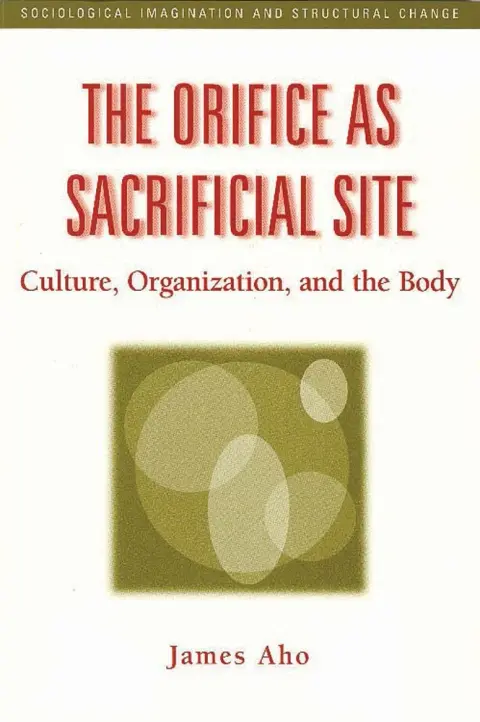 Cover of The Orifice as Sacrificial Site