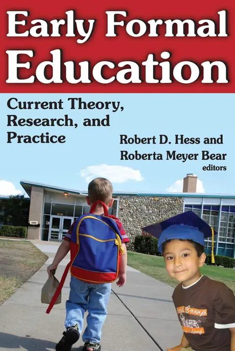 Cover of Early Formal Education