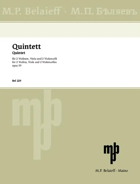 Cover of Glazunov