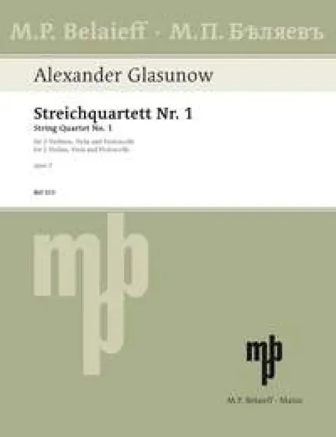 Cover of Glazunov