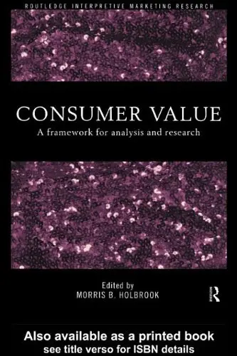 Cover of Consumer Value