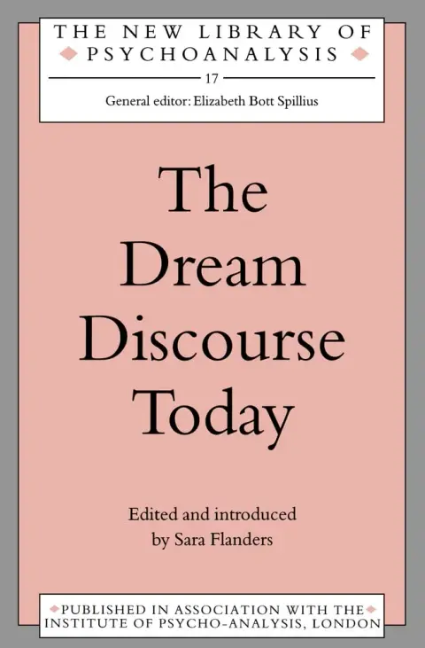Cover of The Dream Discourse Today