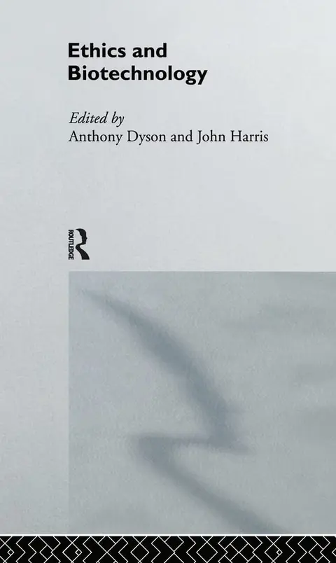 Cover of Ethics & Biotechnology