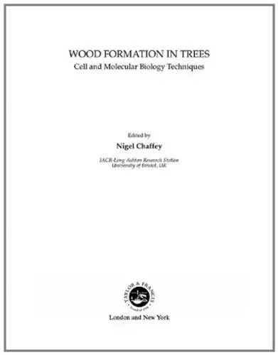 Cover of Wood Formation in Trees