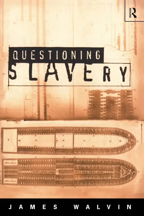 Cover of Questioning Slavery