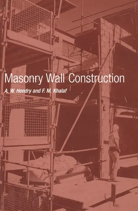Cover of Masonry Wall Construction