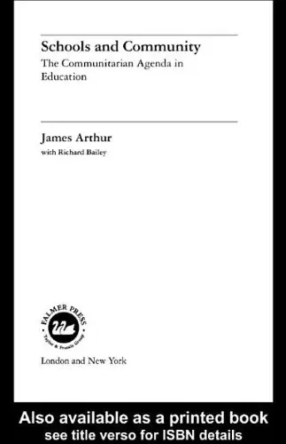 Cover of Schools & Communitycl