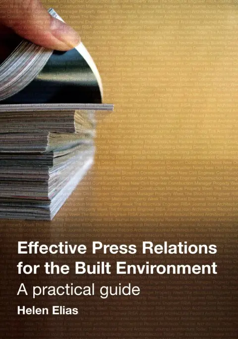 Cover of Effective Press Relations for the Built Environment