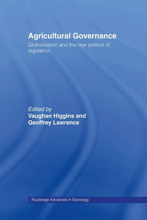Cover of Agricultural Governance