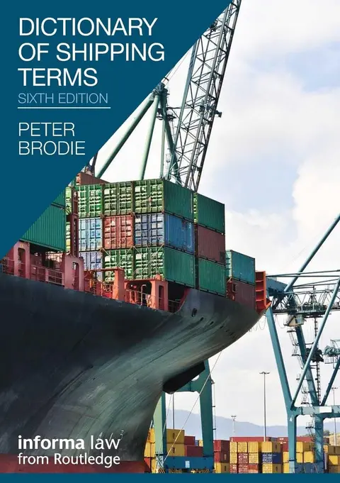 Cover of Dictionary of Shipping Terms