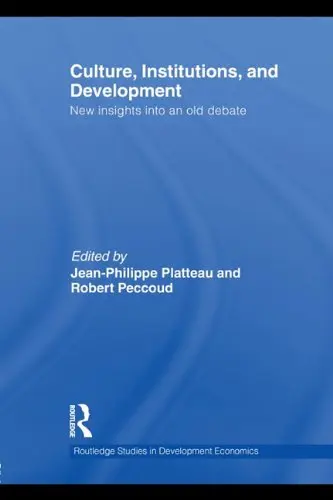 Cover of Culture, Institutions, and Development