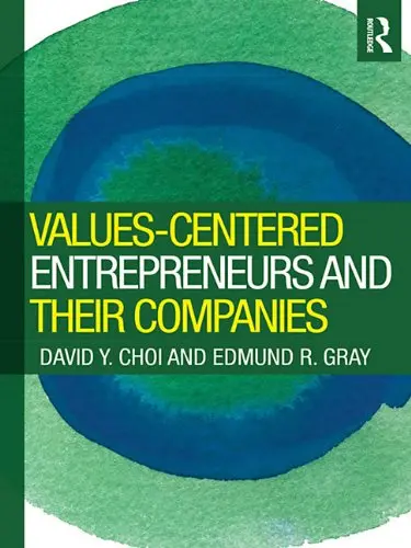 Cover of Values-Centered Entrepreneurship