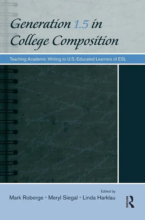 Cover of Generation 1.5 in College Composition