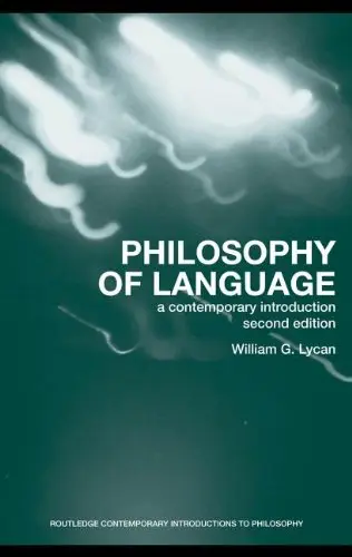 Cover of Philosophy of Language