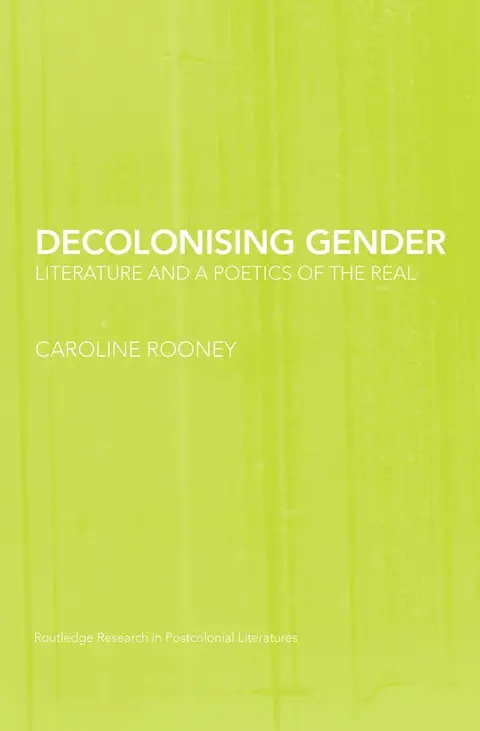 Cover of Decolonising Gender