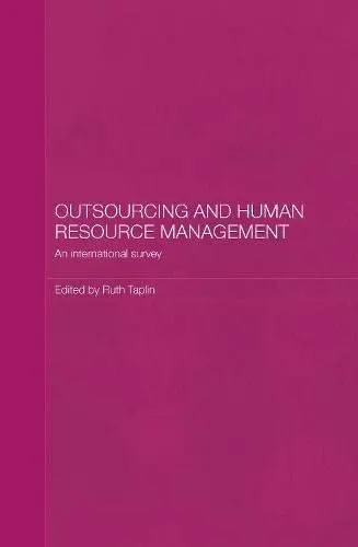 Cover of Outsourcing and Human Resource Management