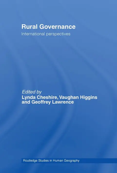 Cover of Rural Governance