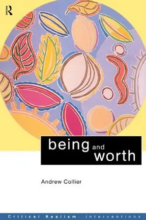 Cover of Being and Worth