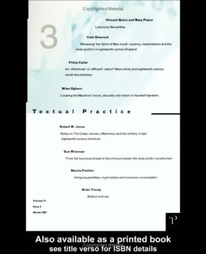 Cover of Textual Practice