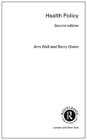 Cover of Health Policy