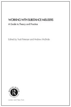 Cover of Working with Substance Misusers