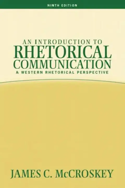 Cover of Introduction to Rhetorical Communication