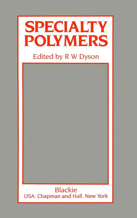 Cover of Speciality Polymers