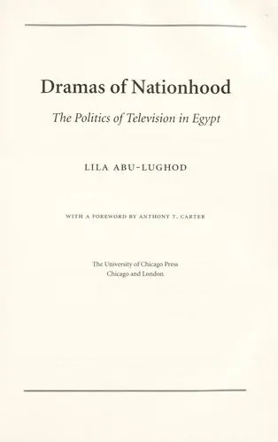 Cover of Dramas of Nationhood
