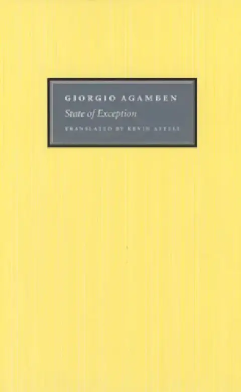 Cover of State of Exception