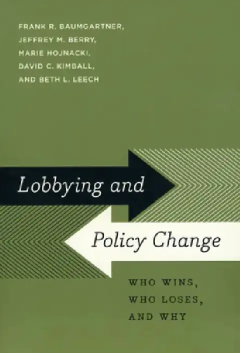 Cover of Lobbying and Policy Change