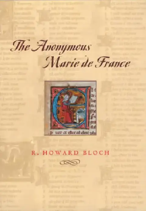 Cover of The Anonymous Marie de France